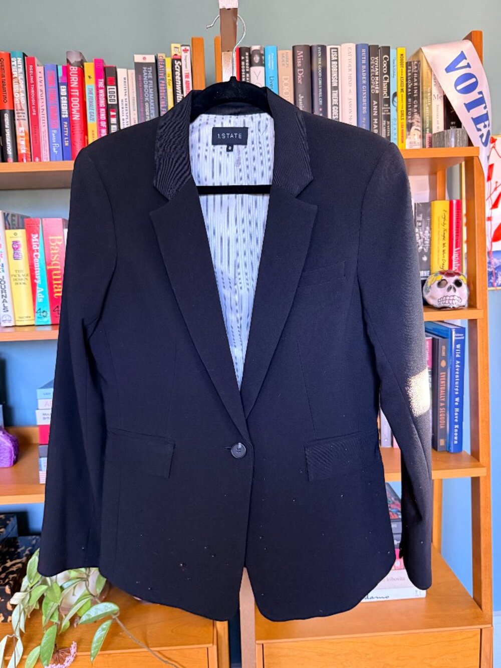 New Without Tags 1.State Black Blazer